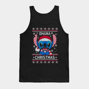 Ohana Christmas ugly sweater Tank Top